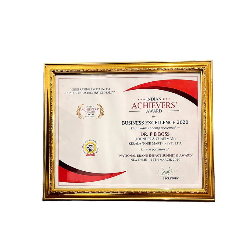 Indian Achievers' Award for Business Excellence 2020