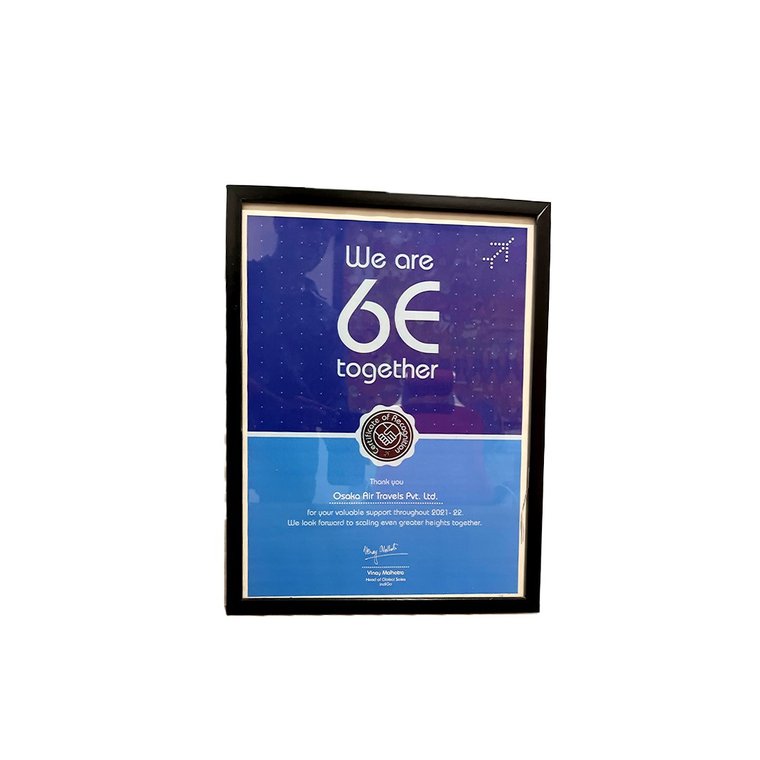 IndiGo — Valued Support — 2021-22